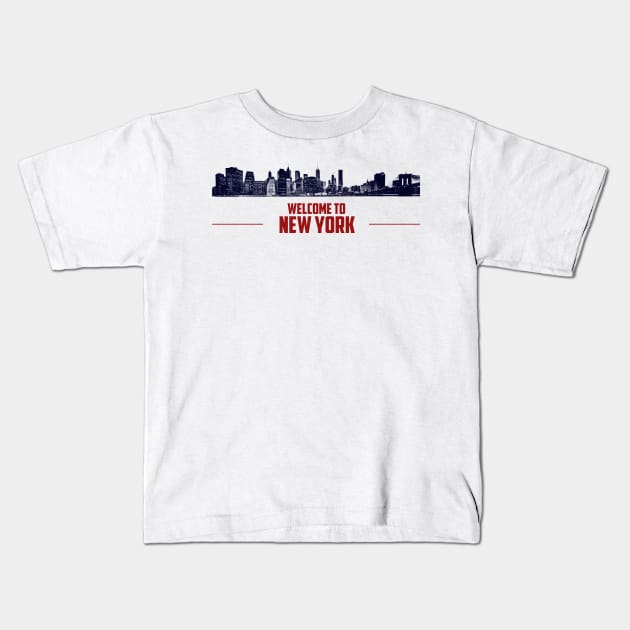 Welcome to New York Kids T-Shirt by Max